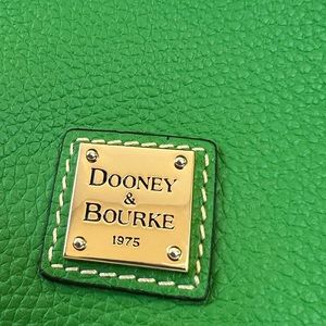 Dooney Bourke Kelly Green Small Satchel